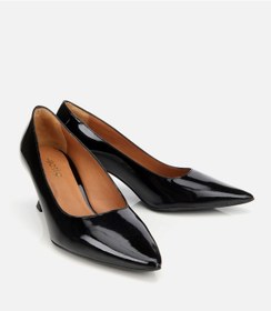 Resim Hotiç Kadın Rugan Deri Siyah Esnek Tabanlı Stiletto 01ayh312490a100 Siyah 