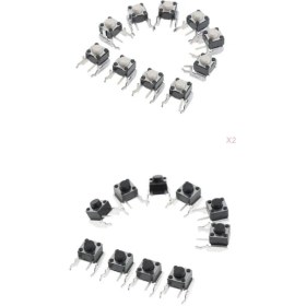 Resim 20 Parça Xbox 360 One Controller Için Lb Rb Dokunsal Anahtarı Tampon Düğmesi 