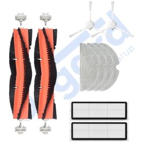 Resim Xiaomi 1c,2c,mop 2 Uyumlu 2 Ana Fırça 2 Yan Fırça 2 Filtre 4 Mop Pkt-iasgf0000031 