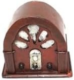 Resim Kahve Rengi Radyo Kumbara 1046647-1 