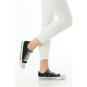 Resim Everest Keten All Star Şeffaf Taban Günlük Spor Ayakkabı Lacivert 