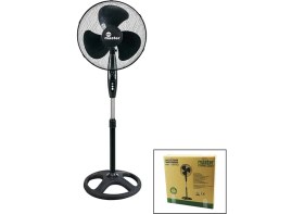 Resim Rivera Tech Rvr 16 Inç Ev Tipi Ayaklı Vantilatör 45W - 90 Derece - 3 Pls Pervane - 3 Kademe Hız MTR-F150 