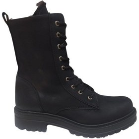 Resim M.p. 232-1391 Zn Kadın Siyah Bot-siyah Siyah 