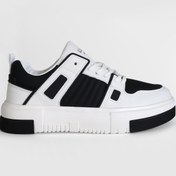 Resim Lufian Olıver Erkek Deri Sneaker Ayakkabı Siyah SİYAH BEYAZ 