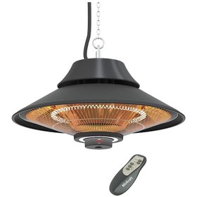 Resim MirKraft Elirg R.C. LED Işıklı Elektrikli Isıtıcı, 2000 W, Uzakt 