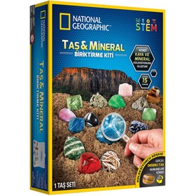 Resim Nessiworld Natgeo Stone and Mineral Collection Kit 