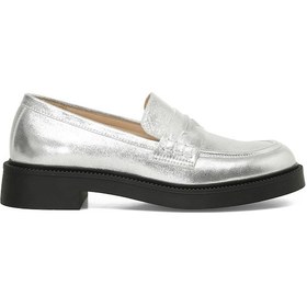 Resim Nine West Lunler2 5fx Gümüş Kadın Loafer 000000000102005278 GÜMÜŞ 