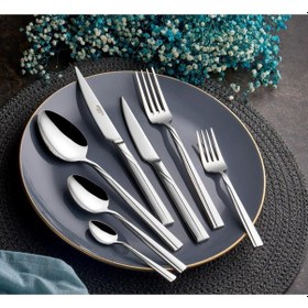 Resim Amboss Crystal 84 Parça Çatal Kaşık Bıçak Seti Kutulu Çok Renkli 