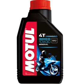 Resim Motul 3000 10w30 Mıneral Motosiklet Yağı 1 Lt 