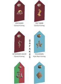 Resim şafak25 ŞAFAK25 KKK SUBAY YAKA İŞARETLERİ 