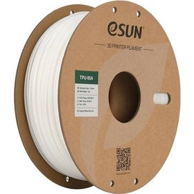 Resim Esun 1.75 Mm Tpu-95a Beyaz Filament 1 Kg 