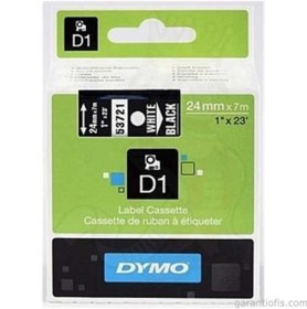 Resim Dymo D1 Siyah/beyaz Yedek Şerit 24mm X 7mt (53721) 
