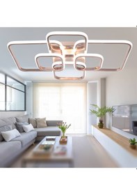 Resim Tt500-6-fsr Tt Ayd. Fransız Sarı Kaplama 3 Renk Işık 6 Lı Led Rosegold 