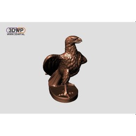 Resim Opencart Yürüyen Kartal Heykeli Sadece Plastik Aparattır 
