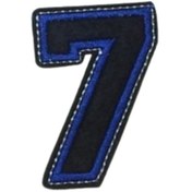 Resim Aplike Ütü İle Yapışan 7 Rakamı Arma 2x5 cm 