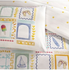 Resim Taç Varıo Ranforce Tek Kişilik Nevresim Takımı Sarı 000000001000050399 Sarı 