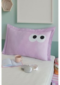 Resim Yastık Kılıfı Oxf. Funny Lila Lila 