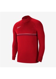 Resim Nike M Nk Df Acd21 Dril Top Erkek Antrenman Eşofman Üstü Kırmızı 