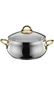 Resim Kütahya Porselen 18 Parça Çeyiz Seti Gold Kulplu 