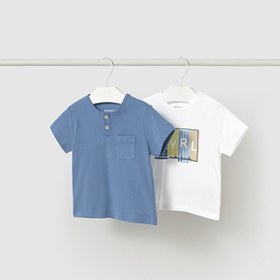 Resim Mayoral Erkek Bebek 2'li Tişört Takım Çok Renkli 