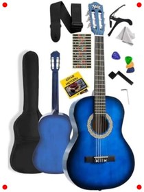 Resim Genel Markalar Klasik Gitar 4/4 Yetişkin Boy - Full Başlangıç Seti 