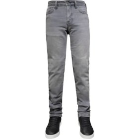 Resim The Biker Jeans Urbanizer Grey Korumalı Motosiklet Kot Pantolonu 