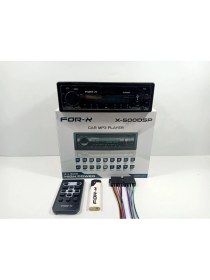 Resim For-X X-500DSP 4X60W 3 Amfi Çıkışlı Tesisat Teybi Usb/sd/fm/bluetooth/rgb Tuşlar 
