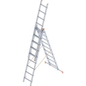 Resim Saraylı 3x9 A Tipi Sürgülü Merdiven 7,41 Metre 