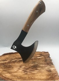 Resim Kamp Baltası, Nacak, Outdoor Bıçak, Deri Kılıflı Balta, Çelik Balta, Özel Yapım Balta, Odun Baltası 