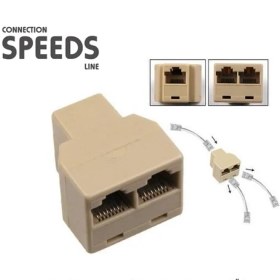 Resim C.Speeds Lıne Ag-Rj45-M2M Rj-45 Çoklayıcı Konnektör 