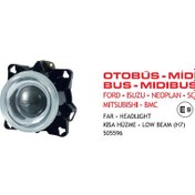 Resim FAR KISA HÜZME CARGO KARGO ISUZU TURKUAZ SCANIA OTOB 03+ E9 BELGE AYFAR 505596 AYFAR