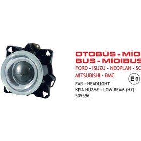 Resim FAR KISA HÜZME CARGO KARGO ISUZU TURKUAZ SCANIA OTOB 03+ E9 BELGE AYFAR 505596 