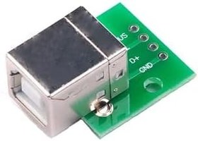 Resim Alkatronik Usb Type B To Dip Çevirici Pcb Usb Haberleşme Deney Prototip 5v Usb Pinlerine Kolay Erişim Kartı 