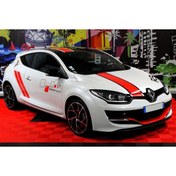 Resim Doğal Bizden DB Renault Sport Yazılı Yan Kapı ve Ön Kaput Sticker Etiket Modeli 