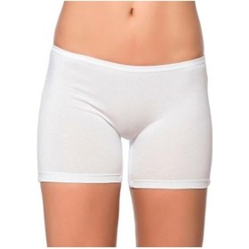 Resim Özkan Underwear Özkan Bayan Likralı Şort Boxer Renk Seçenekli 0412 