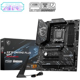 Resim MSI X870 GAMING PLUS WIFI AMD X870 Soket AM5 DDR5 8200(OC)MHz ATX Gaming (Oyuncu) Anakart 