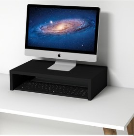 Resim Emkawood Marry50 Monitör Yükseltici Laptop Standı Siyah 