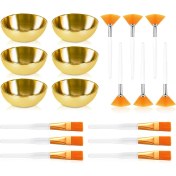 Resim Skyeyyt 18 Adet Yüzler Için Estetisyen Malzemeleri Set Maske Kozmetik Aplikatörleri Kadınlar Yüz Maskesi Karıştırma Kiti Yüz Araçları (Yurt Dışından) 