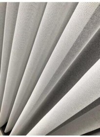 Resim Brillant Oturma Odası Salon Yatak Odasına Uygun Modern Düz Kendinden Hafif Desenli 1\3 Sık Pile Etek Kurşunlu 