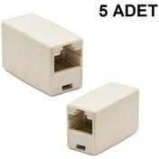 Resim Hadron HD4062 RJ45 Dişi Dişi F/F Kablo Birleştirici 5 Adet 