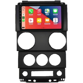 Resim Maitec M-t-c 432 Serisi Jeep Wrangler Rubicon 2007-2010 4+64gb Multimedya Teyp 9" 