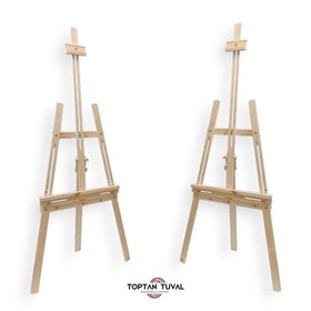 Resim Ahşap 174 cm Ahşap Şövale 