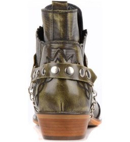 Resim Footcourt Oliv Erkek Kovboy Bot (Western) Yeşil 