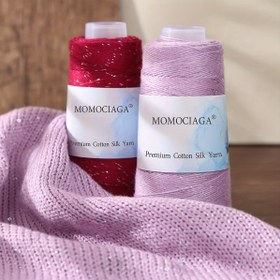 Resim 4 Adet Yüksek Kaliteli Pullu Dantel Karışık Yün İplik, Kancalama ve Örgü Yapımı İçin Kullanılır, Kıyafetler, Şapkalar, Eldivenler, Battaniyeler, Şallar, Atkılar ve Diğer DIY El Sanatları İçin, Her Bir 50 Gram 