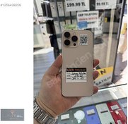 Resim Apple iPhone 16 Pro Max İkinci El YD | 256 GB | Çöl Titanyum İkinci El İPHONE 16 PRO MAX 256 GB TAKAS+TAKSİT