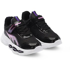 Resim Slazenger NOBLE I Kız Çocuk Sneaker Ayakkabı Siyah 