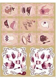 Resim Pirinç Dekopaj Kağıdı Model 68 Karışık 