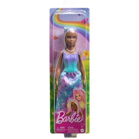 Resim Barbie Mor Prenses Bebek HRR07-HRR10 