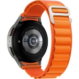 Resim Microsonic Amazfit GTS 3 Kordon Alpine Loop Turuncu 