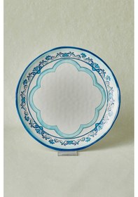 Resim Karaca Blue Harmony Melamin Servis Tabağı 26,5 Cm Mavi 